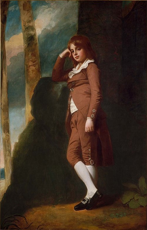 John Bensley Thornhill (1773–1841) as a Boy, 1785, George Romney