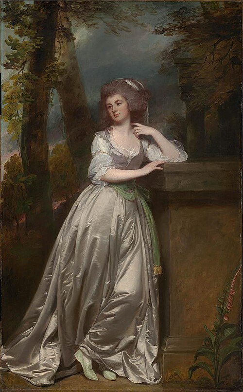 Anne, Lady de la Pole, 1786, George Romney