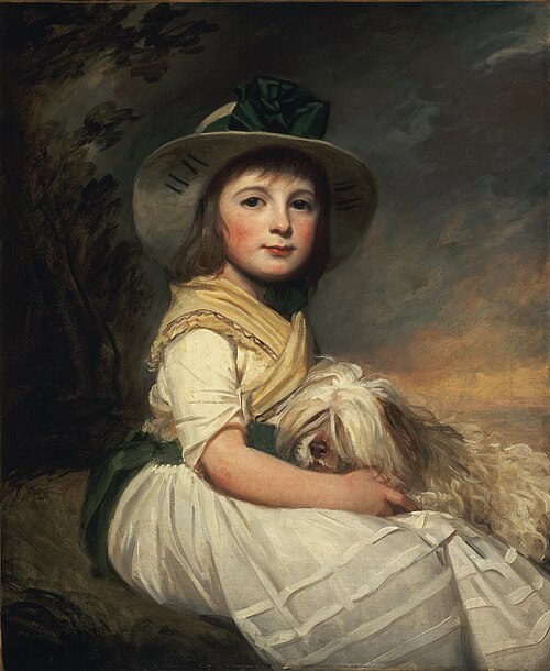 Portrait of Marianne Holbech, 1782, George Romney