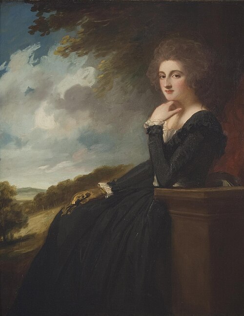 Portrait of Mrs. Champion de Crespigny [née Dorothy Scott], 1790, George Romney