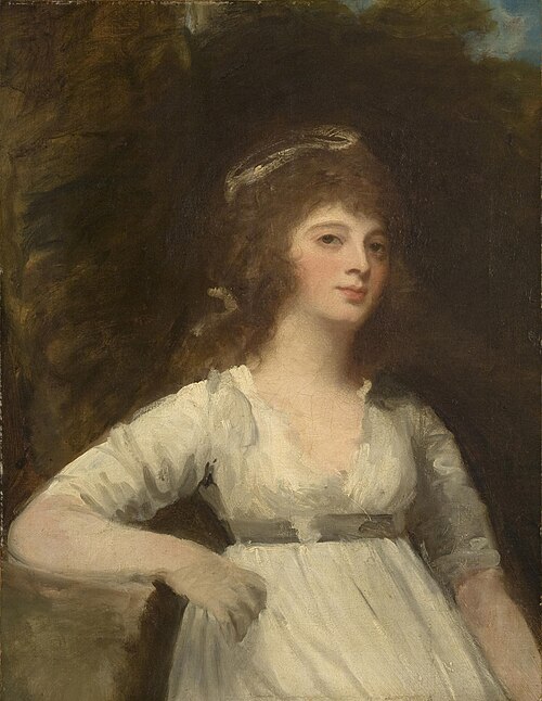 Portrait of Mrs. Finch, 1790, George Romney