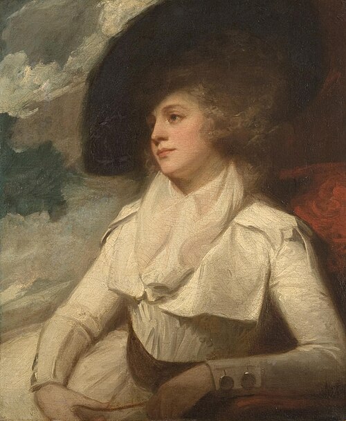Portrait of Mrs. Sophia Vandergucht, 1789, George Romney