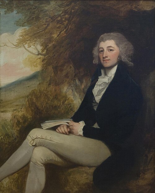 Portrait of Sir John Reade, 1788, George Romney