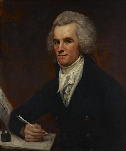 John McArthur, 1755 - 1840. Writer on naval topics, 1795, George Romney
