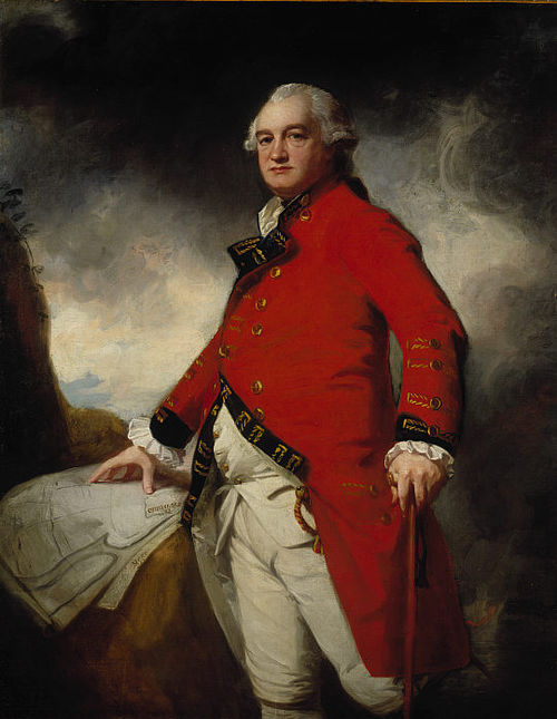 Major-General James Stuart, about 1735 - 1793. Commander-in-Chief in Madras, 1786, George Romney