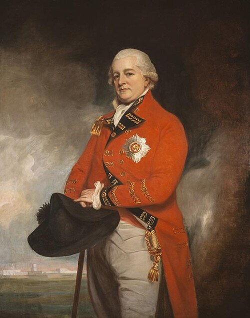 General Sir Archibald Campbell, 1739 - 1791. Soldier, 1790, George Romney