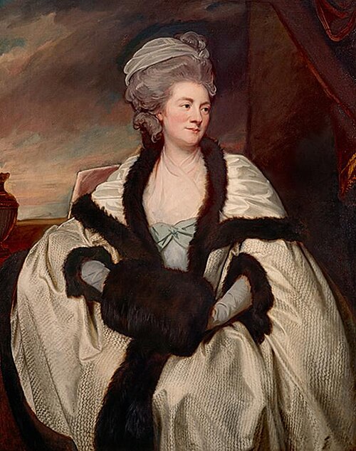 Mary Bootle, Mrs Wilbraham Bootle (died 1813), 1781, George Romney