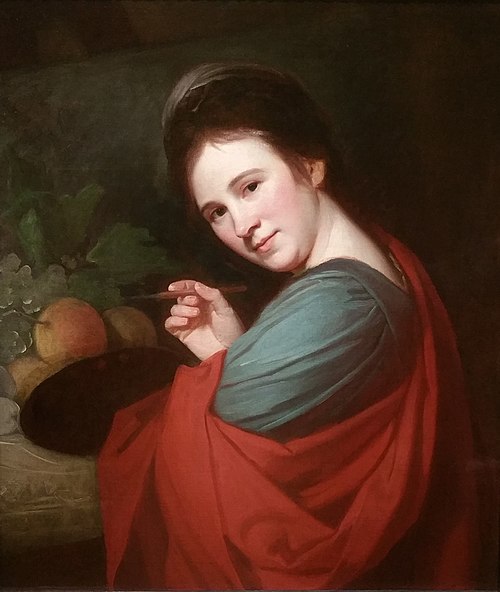 Mary Moser, 1771, George Romney