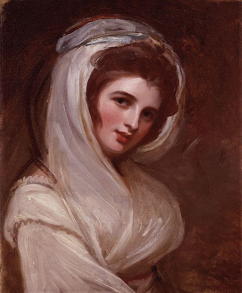 Emma (née Lyon), Lady Hamilton, 1785, George Romney