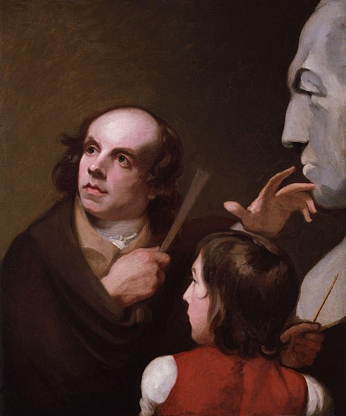 John Flaxman; Thomas Alphonso Hayley, 1795, George Romney