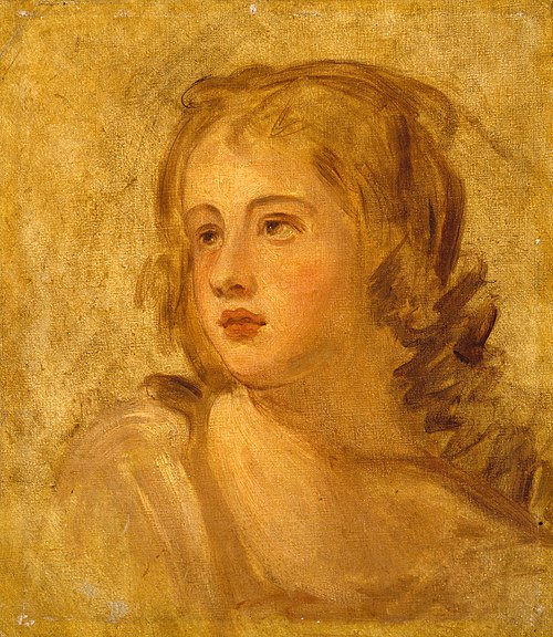 Head of a Woman, , George Romney