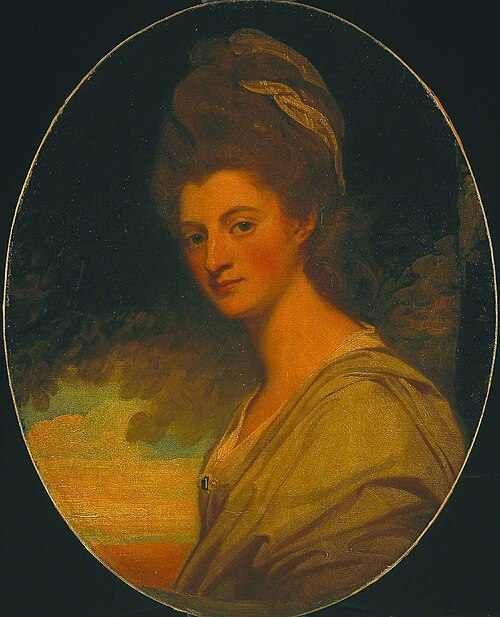 Elizabeth, Countess of Craven, Later Margravine of Anspach, 1778, George Romney