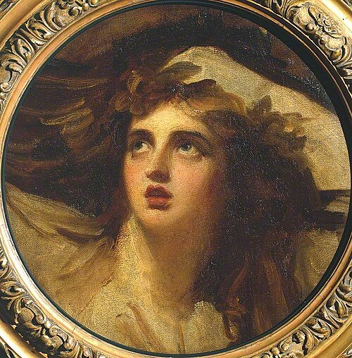 Lady Hamilton as Cassandra, 1785, George Romney