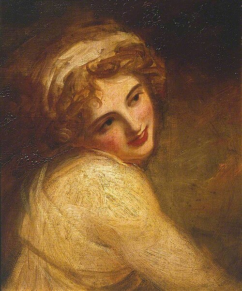 Lady Hamilton (?as a Figure in ‘Fortune Telling’), 1783, George Romney