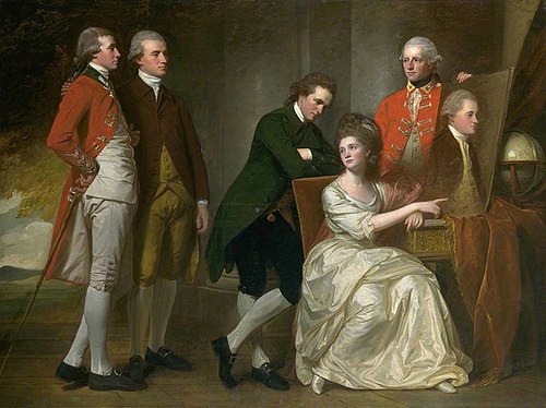 The Beaumont Family, 1779, George Romney