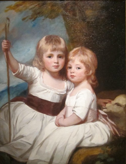 Mary and Louise Kent, 1785, George Romney