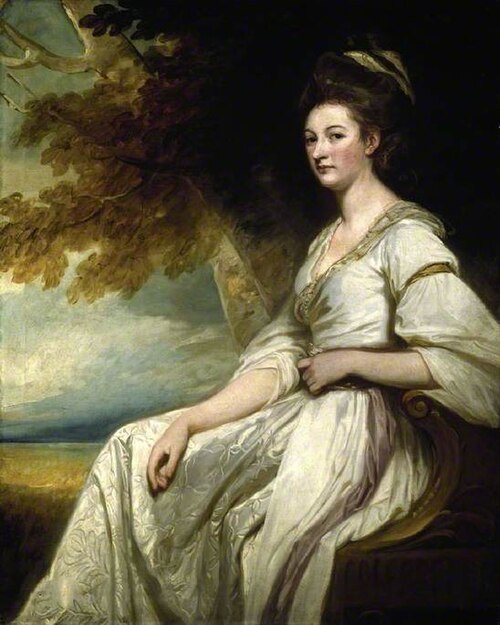 A Portrait of Mrs. Beal Bonnell, 1779, George Romney