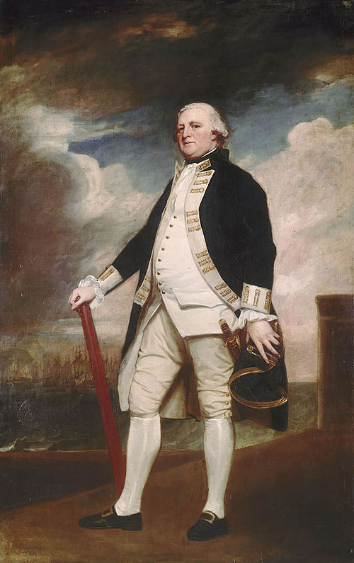 Vice-Admiral George Darby, circa 1720-90, 1784, George Romney