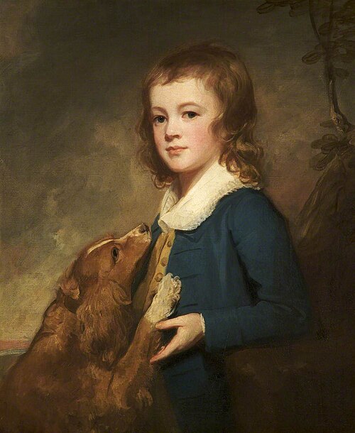The Hon. Reverend Anchitel Grey (1774 – 1833), as a boy, 1783, George Romney
