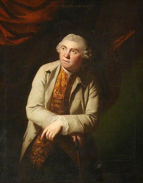 Samuel Foote (1720-1777) (after Reynolds), 1770, George Romney