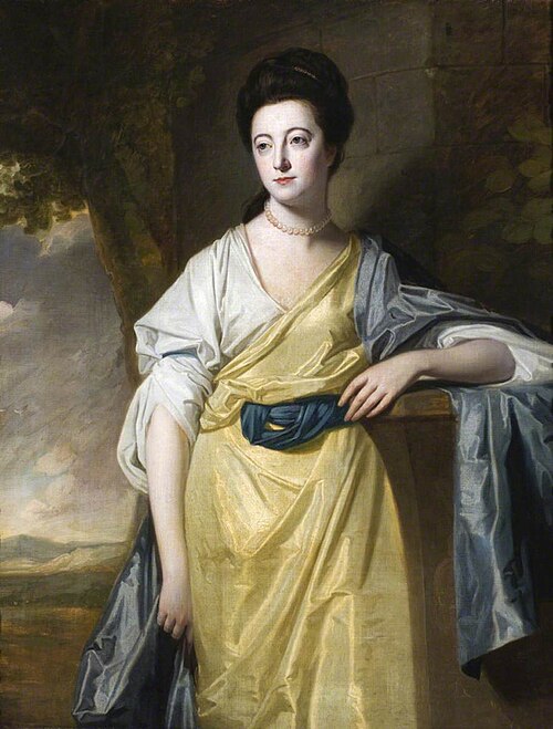 Mary Bold, Mrs Thomas III Hunt (1740-1824), 1769, George Romney