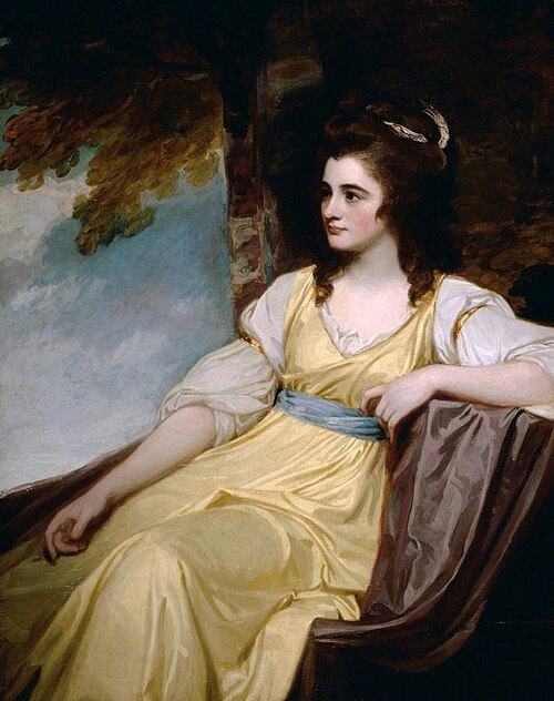The Hon. Charlotte Clive (1762-1795), 1784, George Romney