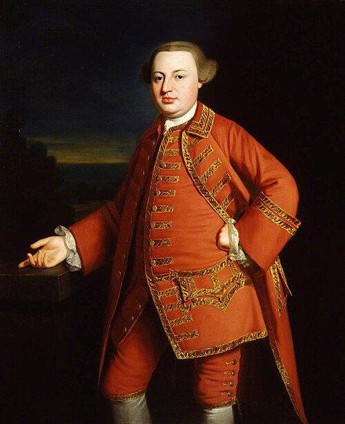 Walter Strickland (1729 - 1761), 1760, George Romney