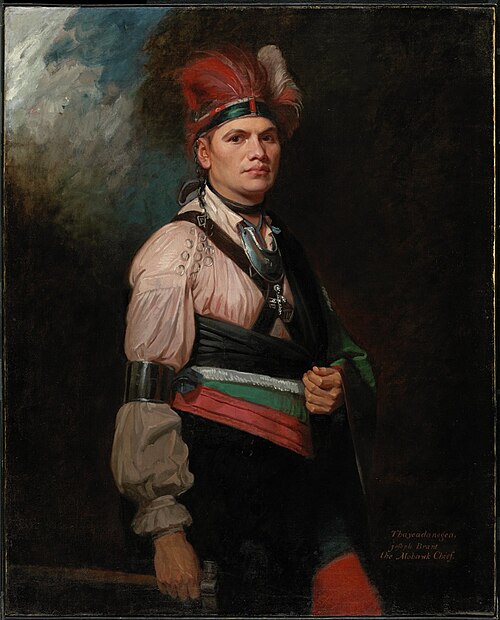 Thayendanegea (Joseph Brant), 1776, George Romney