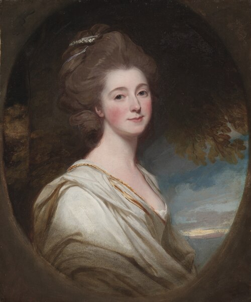 Portrait of Jane Hoskyns, 1779, George Romney