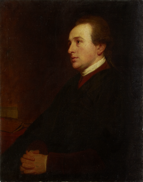 Portrait of a Young Man at his Desk, 1795, George Romney