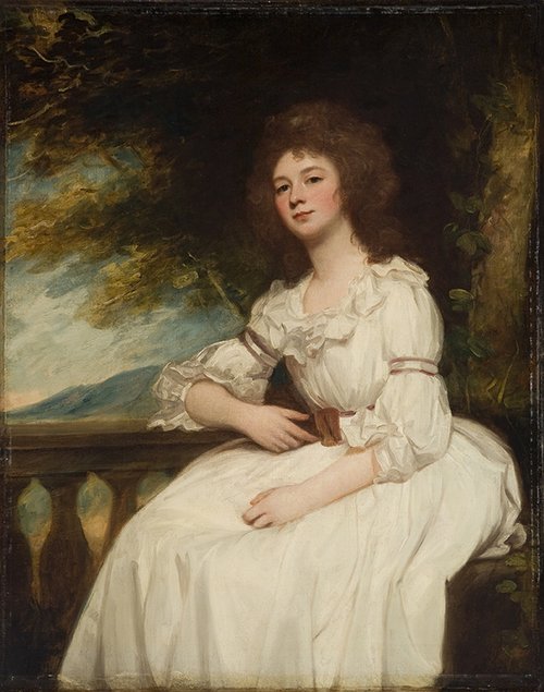 Portrait of Miss Kitty Calcraft, 1787, George Romney