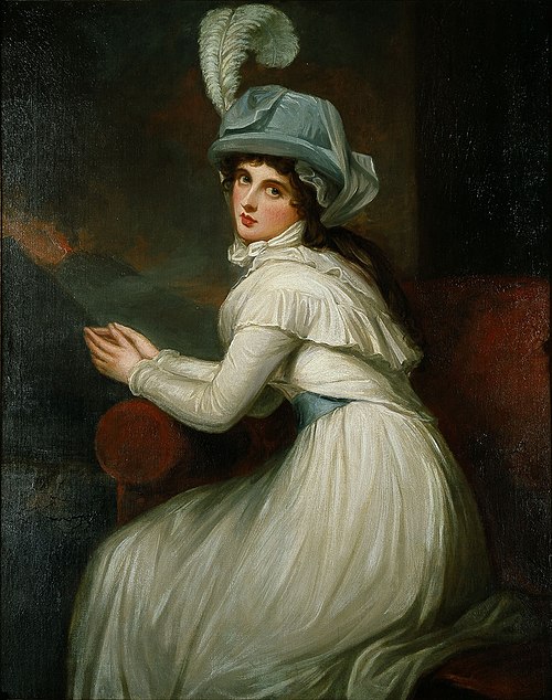 Lady Hamilton as Ambassadress, 1791, George Romney