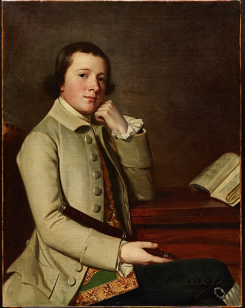Portrait d'un jeune homme, 1760, George Romney