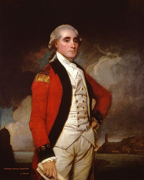 Major Archibald Robertson of Lawers, 1782, George Romney
