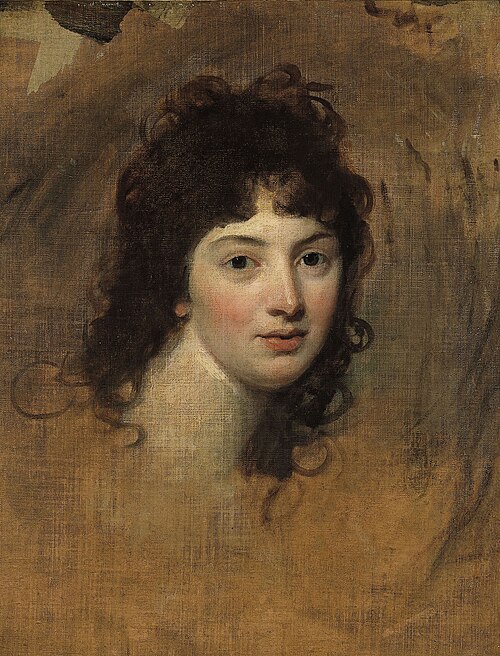 Portrait de femme, 1780, George Romney