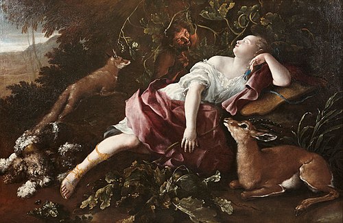 Diana, 1717, Domenico Guidobono