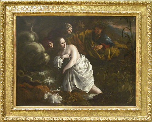 Suzanne et les vieillards, 1737, Domenico Guidobono