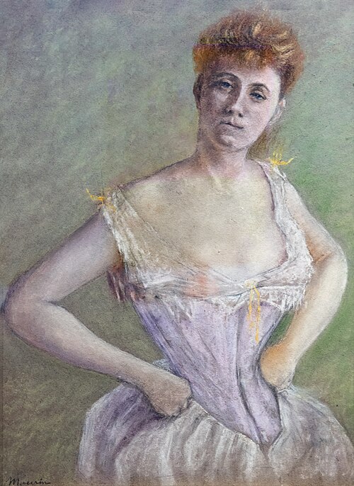 Sans titre (Prostituée en colère), 1892, Charles Maurin