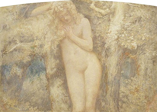 A Dryad, 1866, Edward Calvert