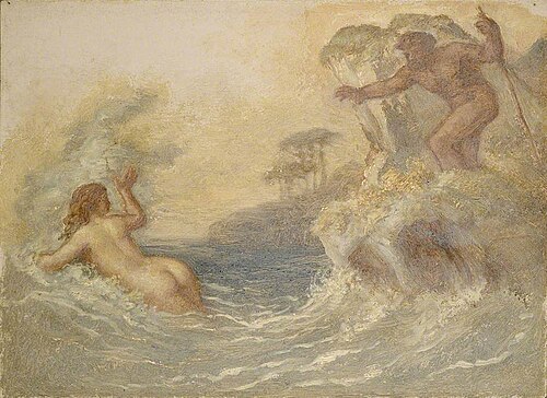 Mythological Scene, , Edward Calvert