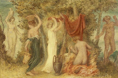 Votive Offerings, Classical Scene, , Edward Calvert