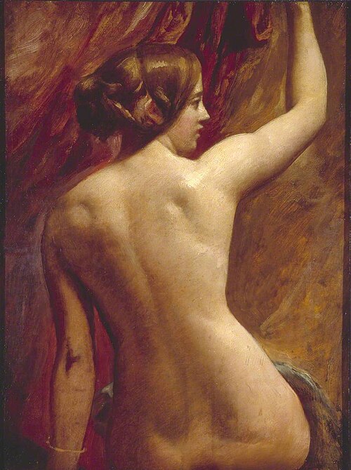 Nude Study, 1840, Edward Calvert