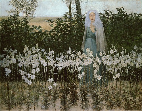 L'Annonciation, 1887, George Hitchcock