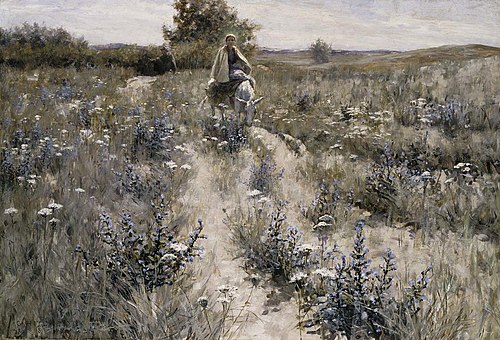 The Flight into Egypt, 1892, George Hitchcock
