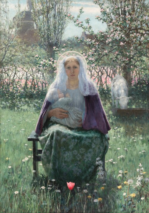 The Blessed Mother, 1892, George Hitchcock