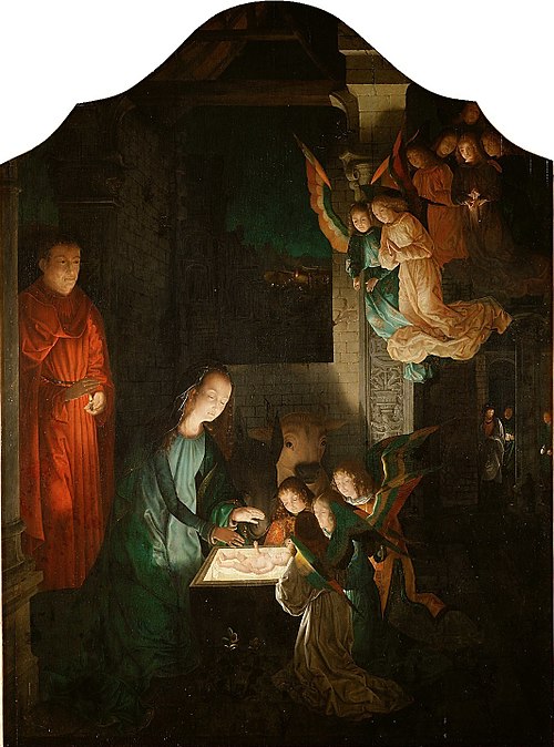Nativity, 1510, Michel Sittow