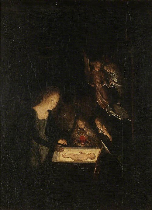 The Nativity at Night, 1500, Michel Sittow