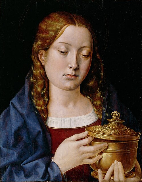 Catherine of Aragon as the Magdalene, 1515, Michel Sittow