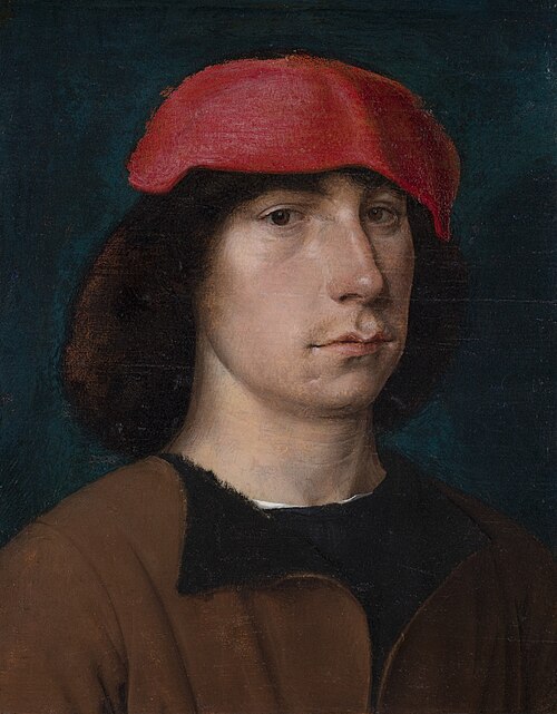 A Young Man in a Red Cap, 1512, Michel Sittow