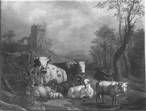 Viehstück, 1749, Daniel Hien